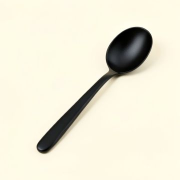 Bay Crossing Cooking Spoon - Black (synthetic illustration; no displayed measurements)