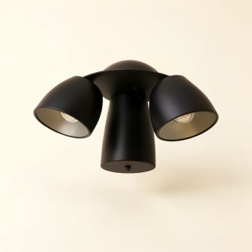 Gallego 3-Light Dimmable Black Vanity Light (synthetic illustration; no displayed measurements)