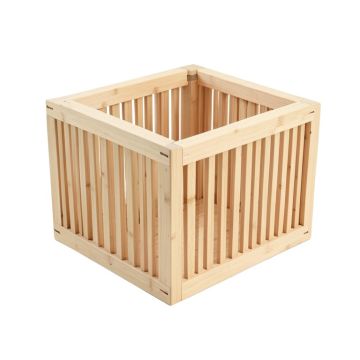 Holly Bend Empty Furniture-Style Litter Enclosure - Ivory