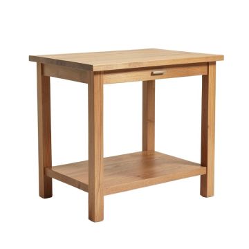 Alyea Kitchen Cart With Solid Wood