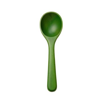 Wren Bend Cooking Spoon - Green