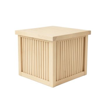 Shore Bluff Closed Outdoor Storage Box - Beige (synthetic illustration; no displayed measurements)