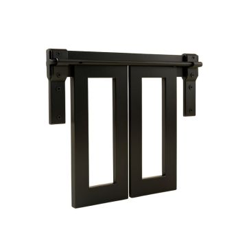 Sliding Standard Double Barn Door Hardware Kit