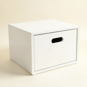 Brook Bridge Under-Desk Drawer Unit - White (synthetic illustration; no displayed measurements)