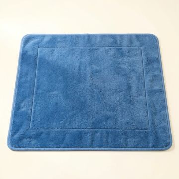 Maple Brook Bath Mat - Blue (synthetic illustration; no displayed measurements)