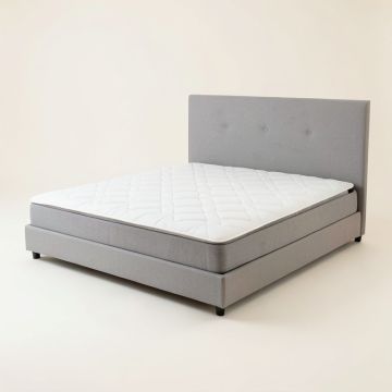Janiya Tufted Upholstered Low Profile Platform Bed (synthetic illustration; no displayed measurements)