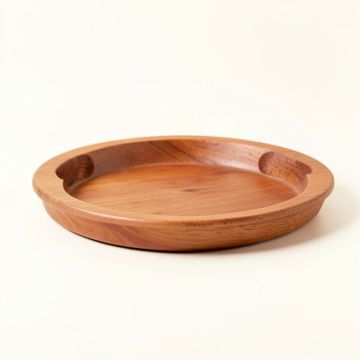 Brook Branch Serving Tray - Terracotta (synthetic illustration; no displayed measurements)