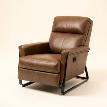 Adavia 37 '' Wide Faux Leather Power Lift Assist Standard Recliner (synthetic illustration; no displayed measurements)