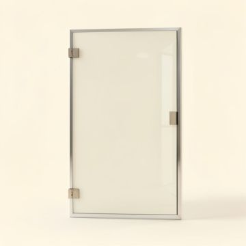 Unidoor Toulon 58 '' W X 72 '' H Hinged Framed Shower Door With Clearmax™ Technology (synthetic illustration; no displayed measurements)