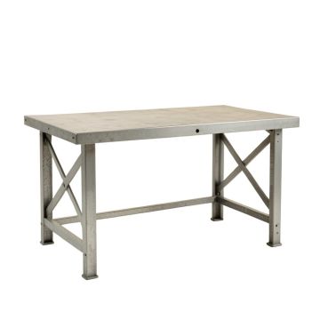 Cove Crossing Empty Workshop Workbench - Gray