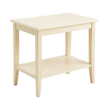 Brook Dale Side Table - Cream