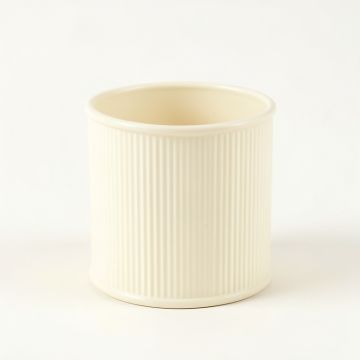 Cove Bend Empty Candle Holder - Cream (synthetic illustration; no displayed measurements)