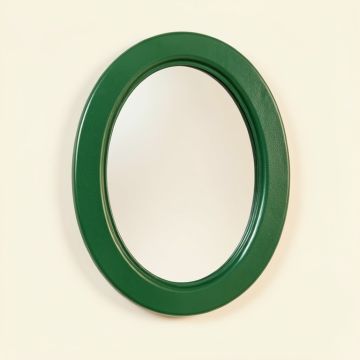 Pine Bluff Framed Wall Mirror - Green (synthetic illustration; no displayed measurements)