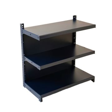 Slate Edge Desktop Shelving Unit - Navy