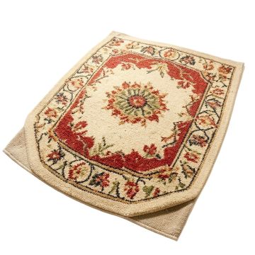 Zaragoza Hand-Hooked Plum Area Rug