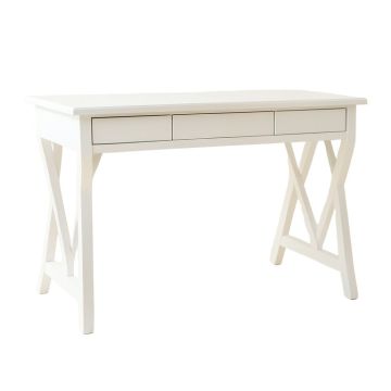 Ash Bluff Writing Desk - White