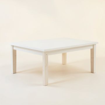 Cedar Bridge Coffee Table - White (synthetic illustration; no displayed measurements)