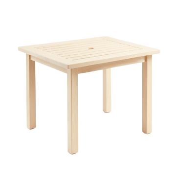 Laurel Arc Patio Table - Ivory