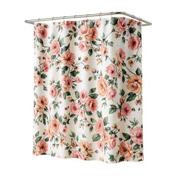Anatoli Floral Single Shower Curtain
