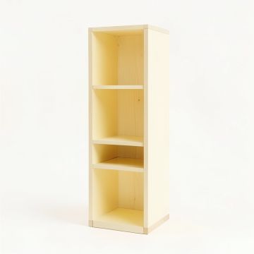 Sage Edge Narrow Cubby Tower - Ivory (synthetic illustration; no displayed measurements)