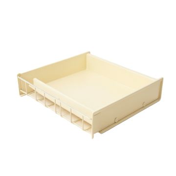 Fern Edge Empty Under-Desk Cable Tray - Cream