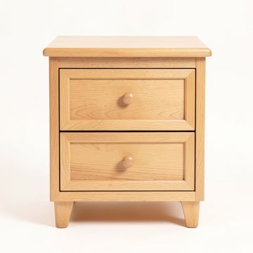 Luray 1 - Drawer Nightstand In Light Brown (synthetic illustration; no displayed measurements)