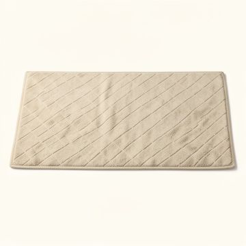 Moss Bridge Bath Mat - Beige (synthetic illustration; no displayed measurements)