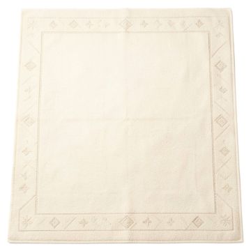 Bay Branch Rectangular Area Rug - Cream (synthetic illustration; no displayed measurements)