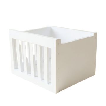 Hazel Canyon Empty Furniture-Style Litter Enclosure - White
