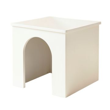 Hill Branch Empty Furniture-Style Litter Enclosure - White