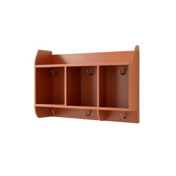 Moss Arc Wall-Mounted Entryway Organizer Shelf