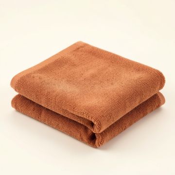 Clay Dale Bath Towel - Terracotta (synthetic illustration; no displayed measurements)