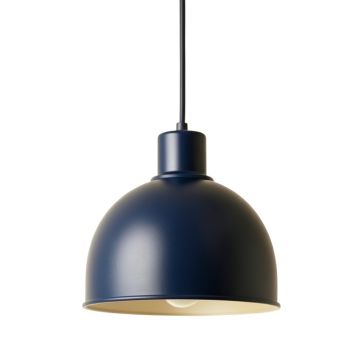 Cove Bluff Pendant Light Suspended From One Plain Cable - Navy