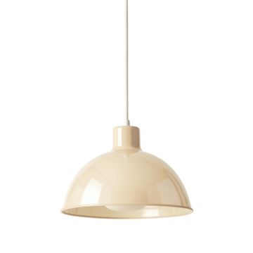 Wren Bridge Pendant Light Suspended From One Plain Cable - Beige