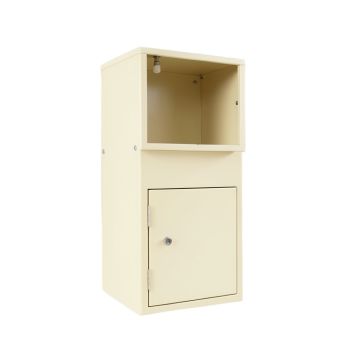 Alder Bluff Wall-Mounted Entry Cabinet - Ivory