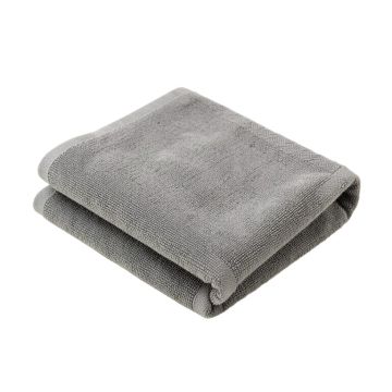 Birch Edge Bath Towel - Gray