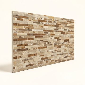 Royal Oaks Glass Linear Mosaic Wall & Floor Tile (synthetic illustration; no displayed measurements)