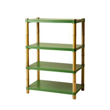 Elm Branch Empty Seed-Starting Shelving Unit Without Lights - Green (synthetic illustration; no displayed measurements)