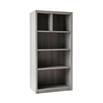 Summit Falls Freestanding Bookcase - Gray