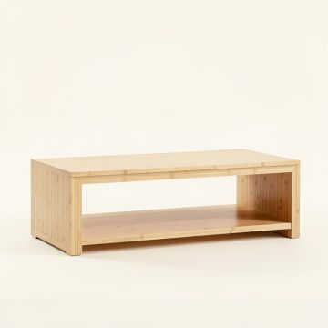 Ridge Field Coffee Table - Beige (synthetic illustration; no displayed measurements)