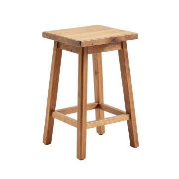 Caseareo Solid Wood Bar & Counter Stool
