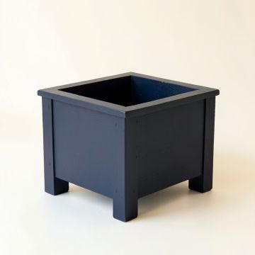 Alder Canyon Empty Raised Planter - Navy (synthetic illustration; no displayed measurements)