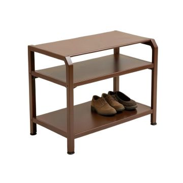 2 Tier Soft Seat Shoe Storage Bench