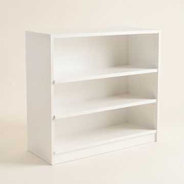 Dawn Bridge Desktop Shelving Unit - White (synthetic illustration; no displayed measurements)