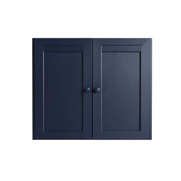 Dawn Brook Wall-Mounted Entry Cabinet - Navy