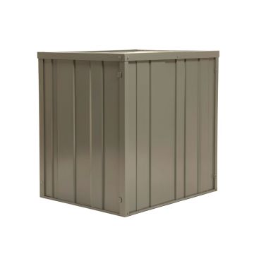 7 Ft. W X 3 Ft. D Metal Horizontal Tool Shed