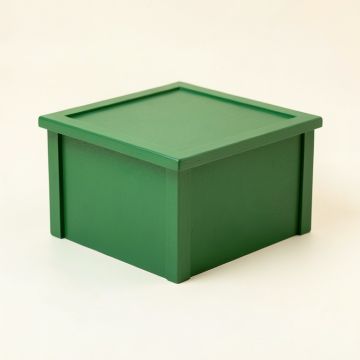 Rowan Bluff Low Toy Storage Unit - Green (synthetic illustration; no displayed measurements)