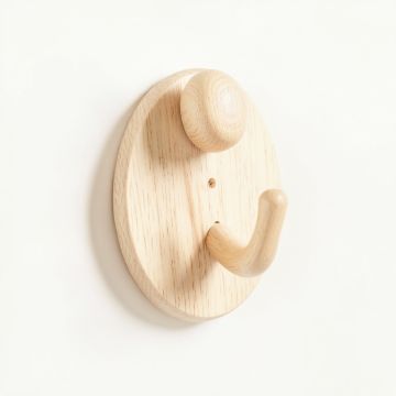 Juniper Crossing Wall-Mounted Robe Hook - Ivory (synthetic illustration; no displayed measurements)