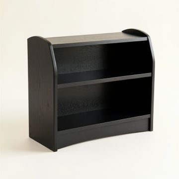 Glen Bridge Desktop Shelving Unit - Black (synthetic illustration; no displayed measurements)