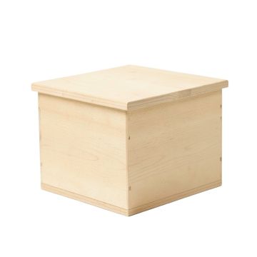 Cliff Bend Closed Outdoor Storage Box - Beige